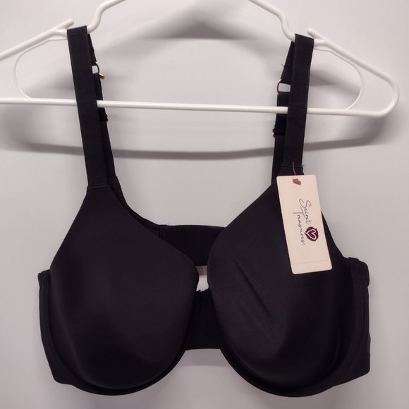 NWT! Black Secret Treasures Underwire Bra - Size 42D - Picture 1 of 5